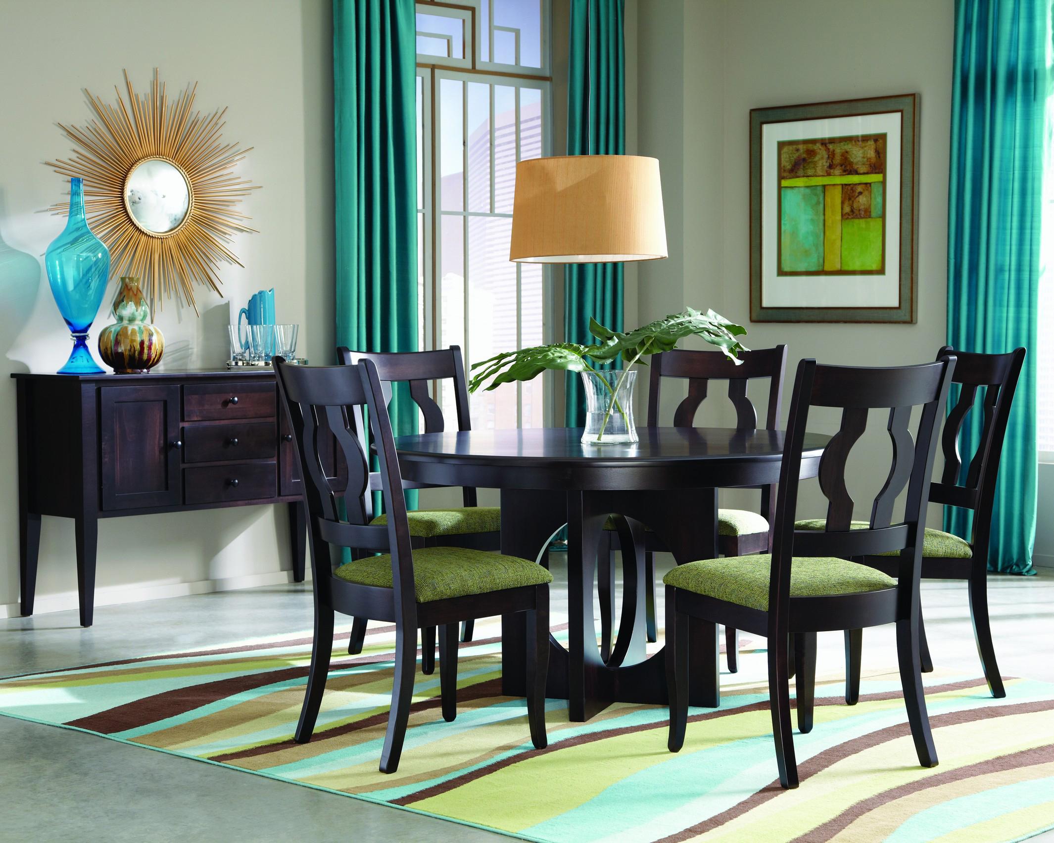 Mavin Single Metro 4848C0 P1 CEE Customizable Round Pedestal Table